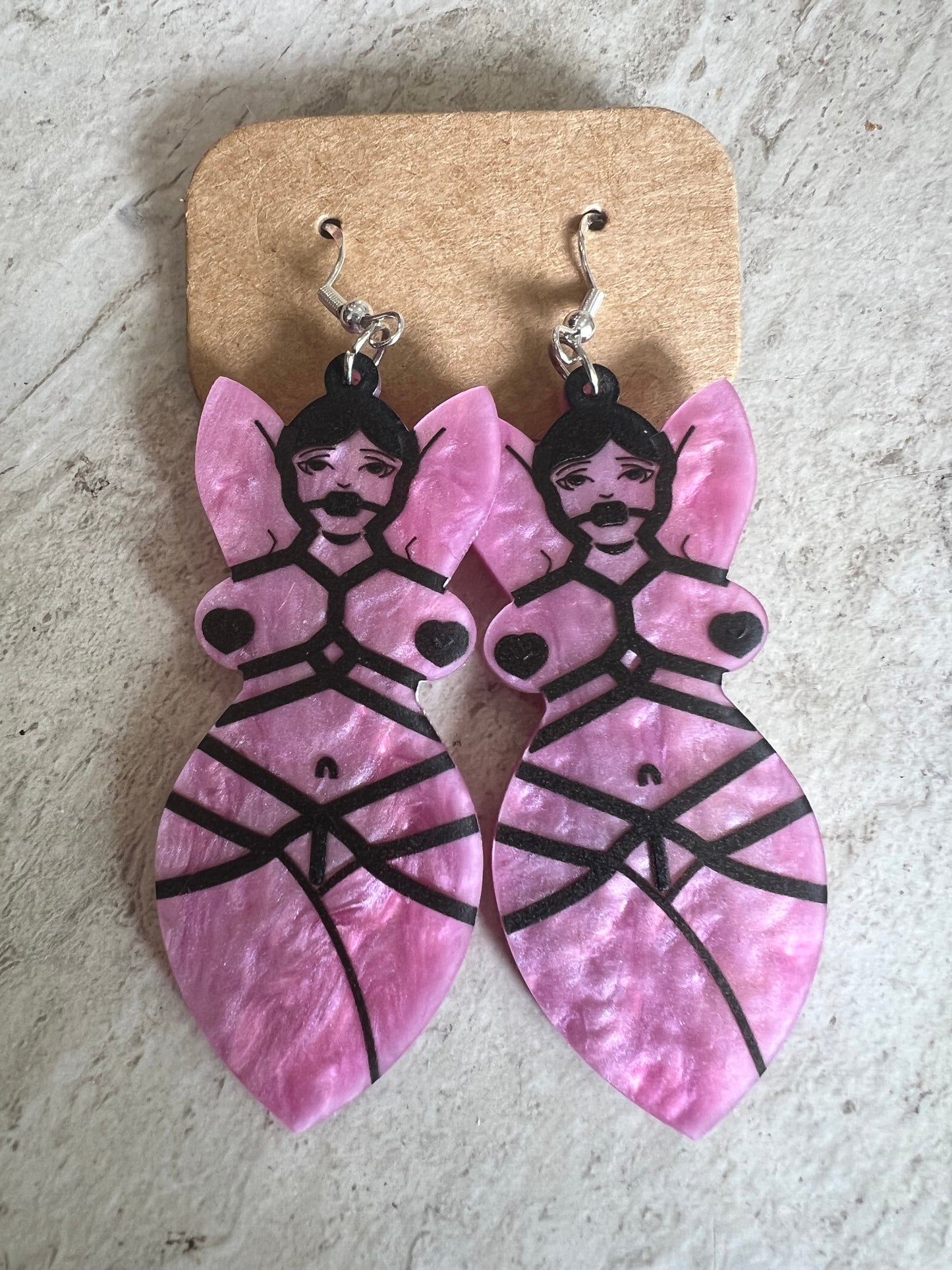 Shibari baddie earrings