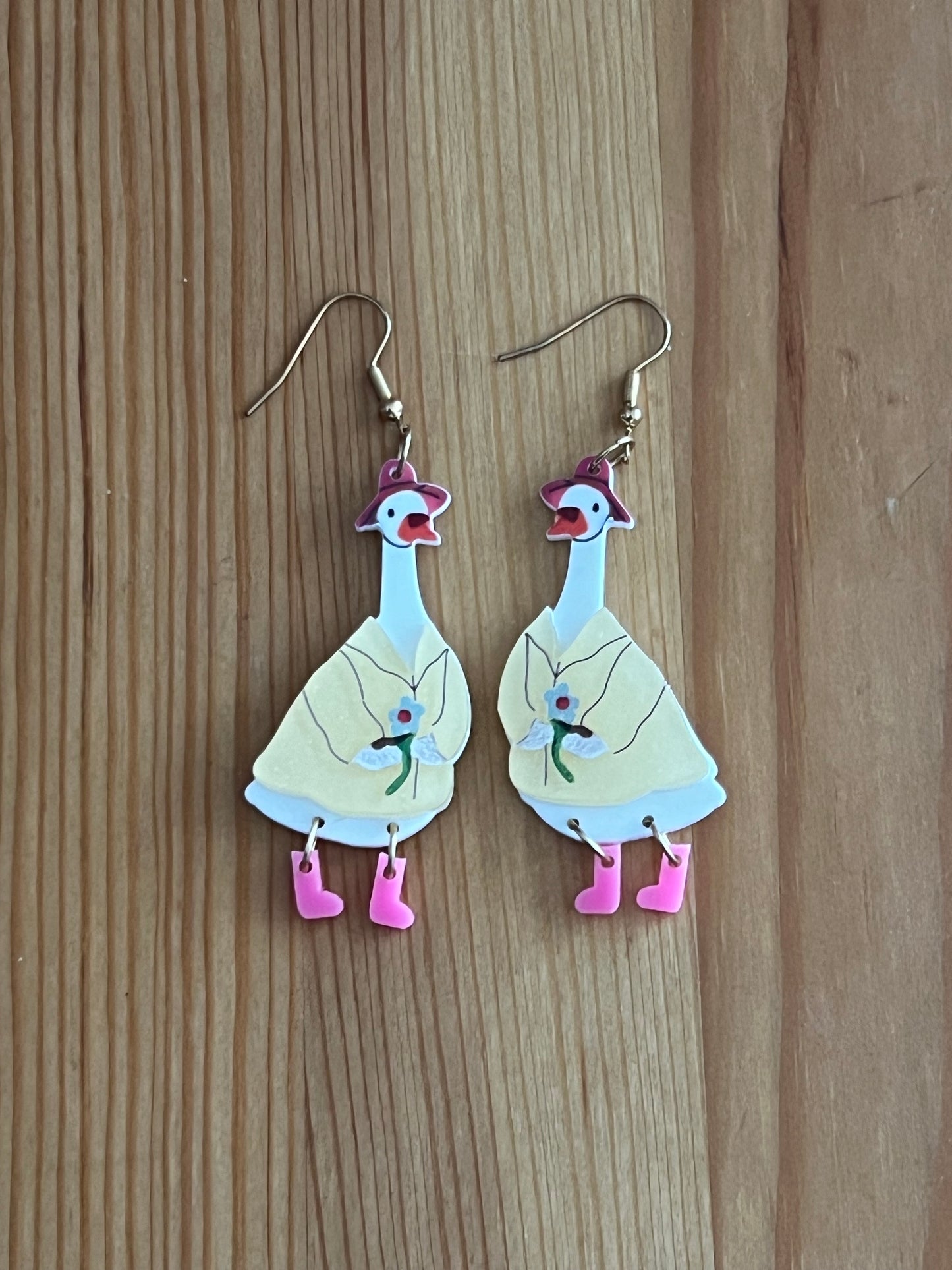 Silly Goose Earrings