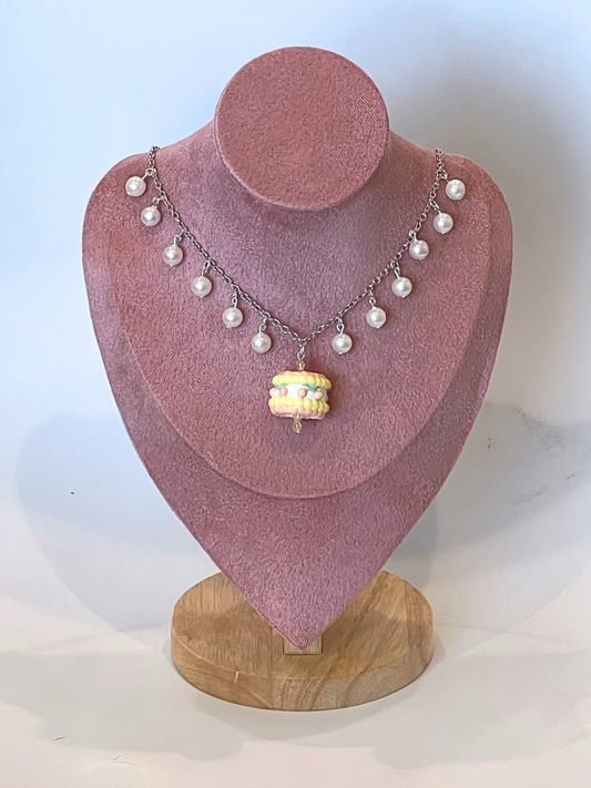 Cake Pendant Necklace