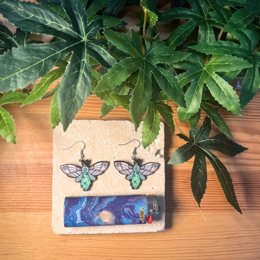 Moth to a Flame Earrings
