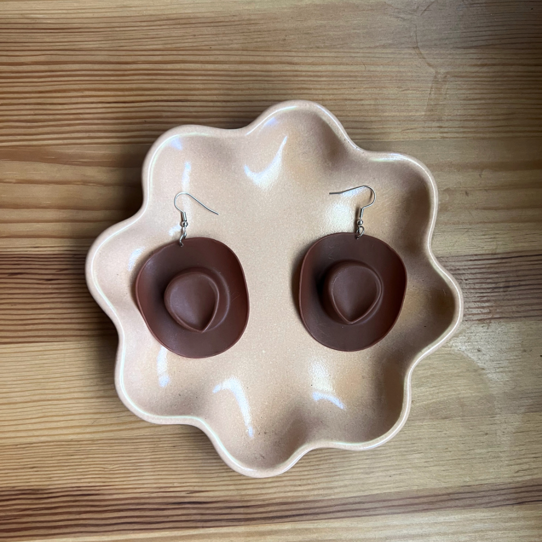Cowboy Hat Earrings