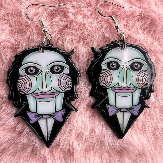 Saw Trap Queen Earrings